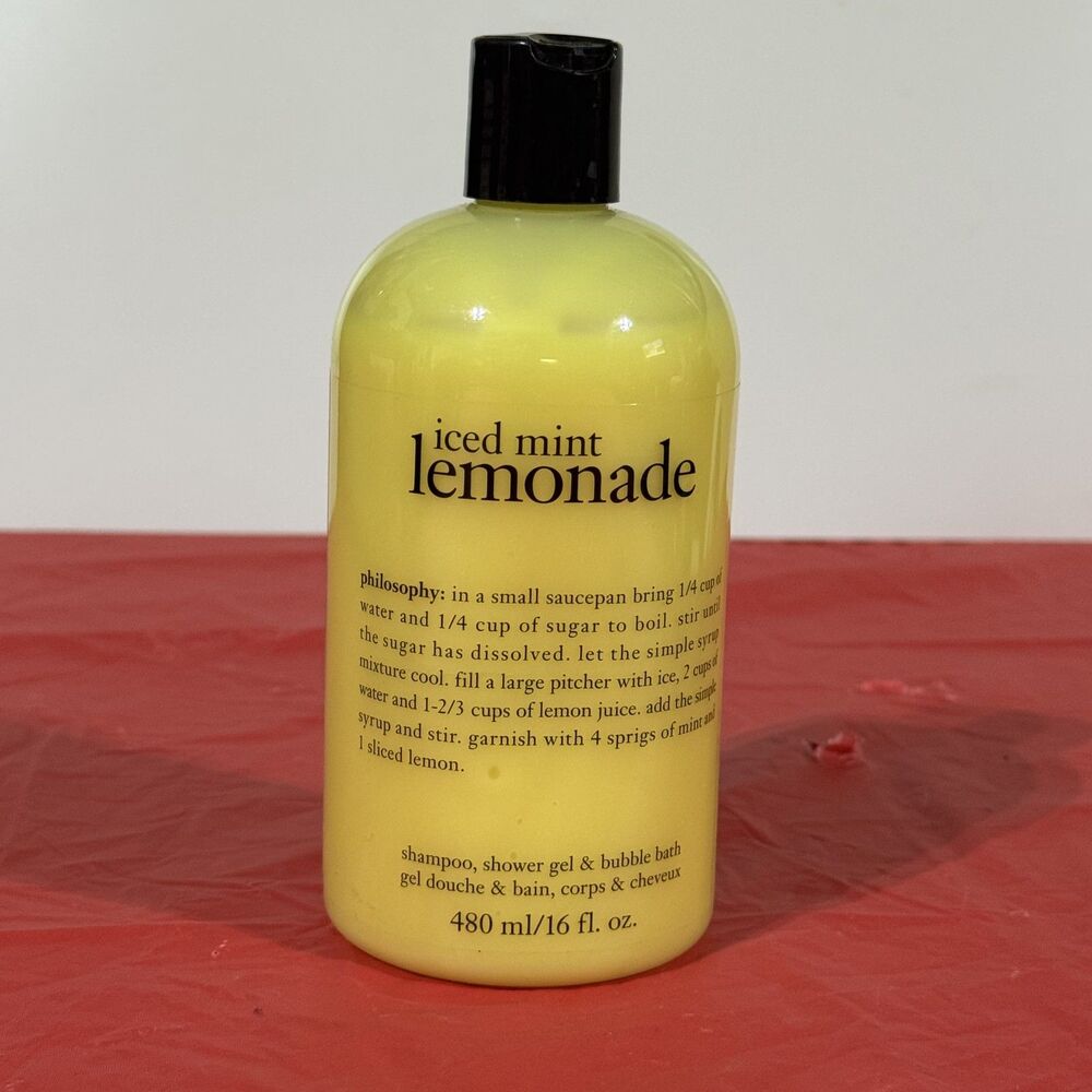 Philosophy Ice Mint Lemonade Shampoo, Shower Gel & Bubble Bath